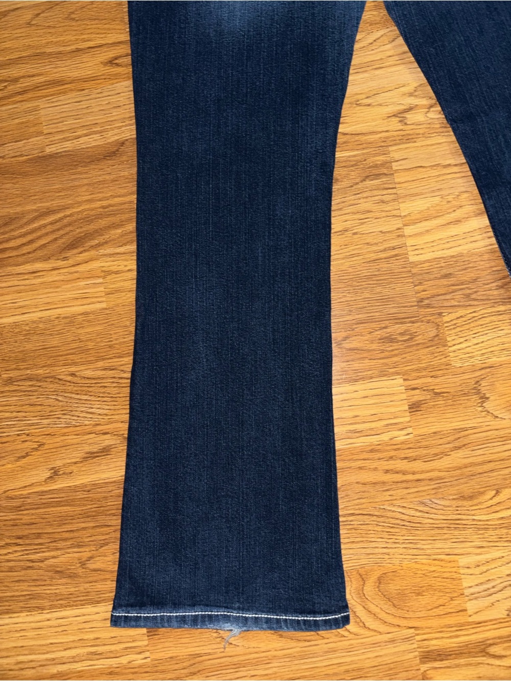 Maurices Premium Denim Bootcut Jeans Juniors Size 15/16 Embroidered Stitching - Picture 4 of 16